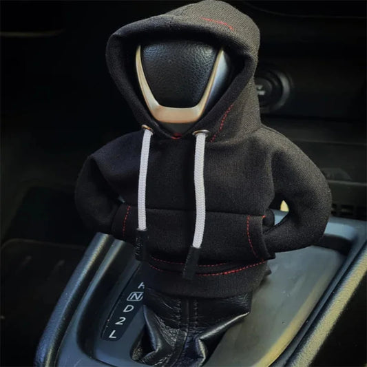 Auto Gear Shift Hoodie Cover Shift Cover Gear Handle Decoration Fits Manual Automatic Universal Car Shift Lever Interior Decor